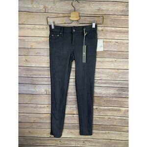 Tractr Girls NWT Size 10 Gray Suede Feel Long Pants Skinny Stretchy Soft